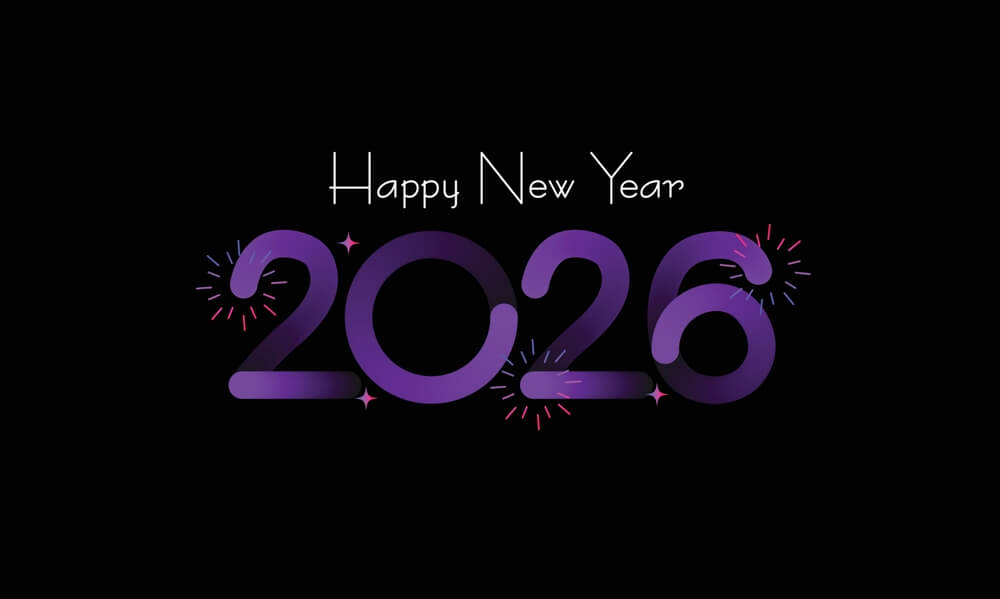 Happy New Year 2026 Background