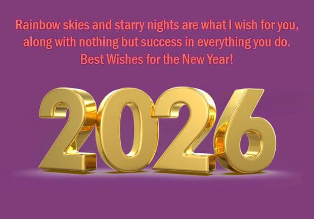 Best New Year 2026 Wishes For Loved One