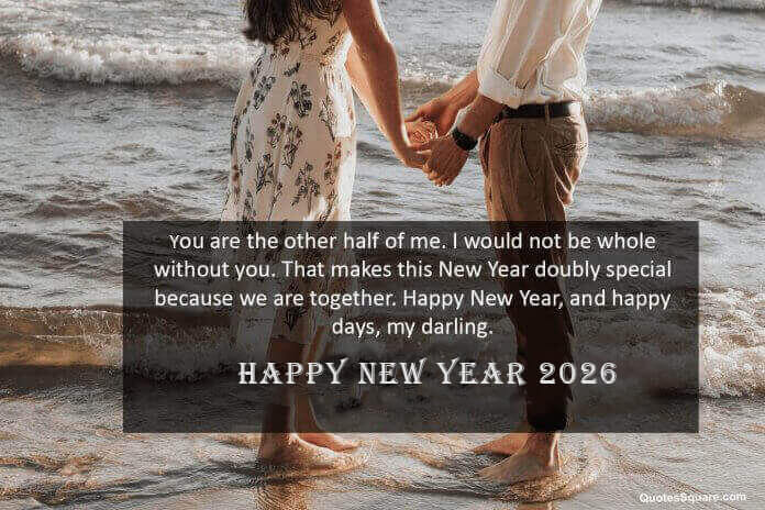 Better Half New Year 2026 Love Quotes Wishes